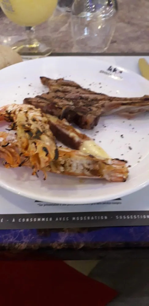 Crevettes Cote d'agneau Etc