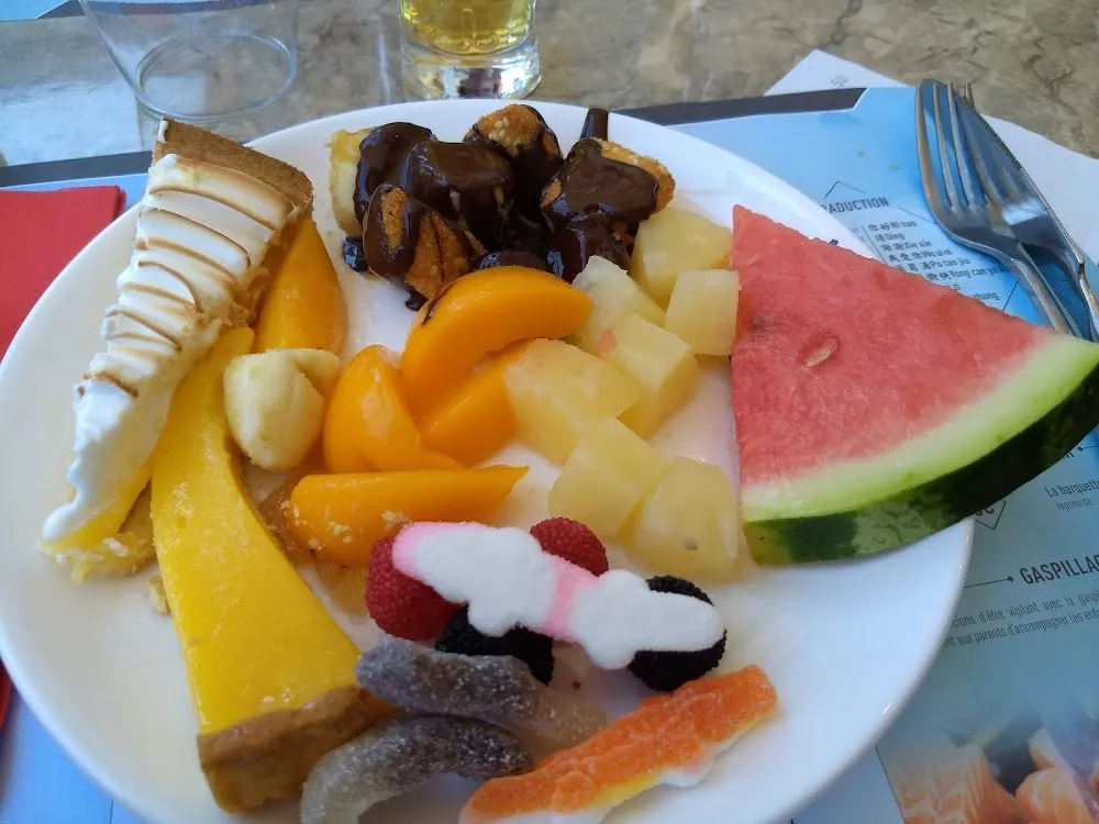 Dessert Gâteaux Fruits Bombon